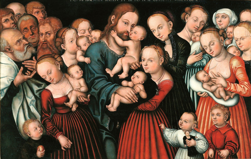 Le Christ parmi les enfants - Lucas Cranach l’Ancien