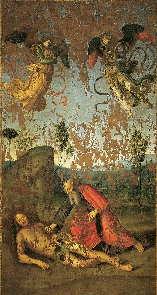 A Criação de Eva, por volta de 1497-1499 - Raphaël