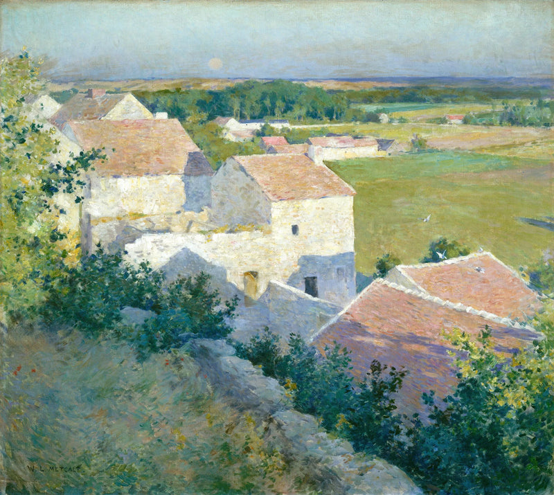Crepúsculo de São João - Willard Metcalf