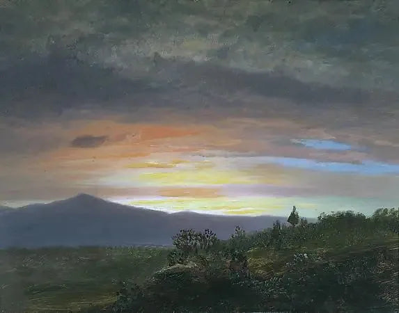 Crepúsculo, Mont Ktaadn - Frederic Edwin Church