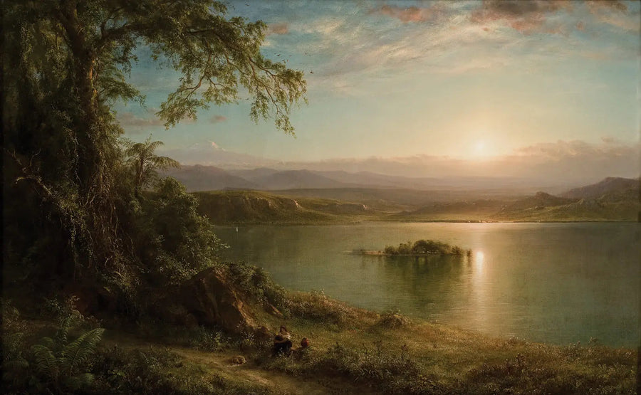 Crepúsculo sob os trópicos - Frederic Edwin Church