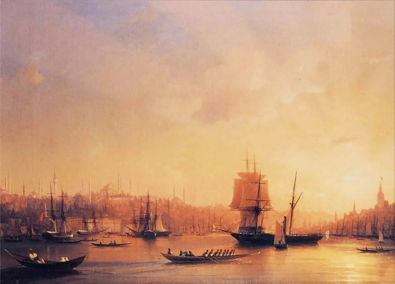 Crepúsculo sobre o Chifre de Ouro - Ivan Aivazovsky