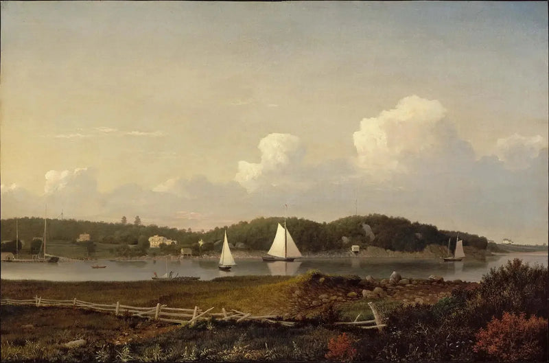 Crique de água doce de Dolliver's Neck, Gloucester - Fitz Henry Lane