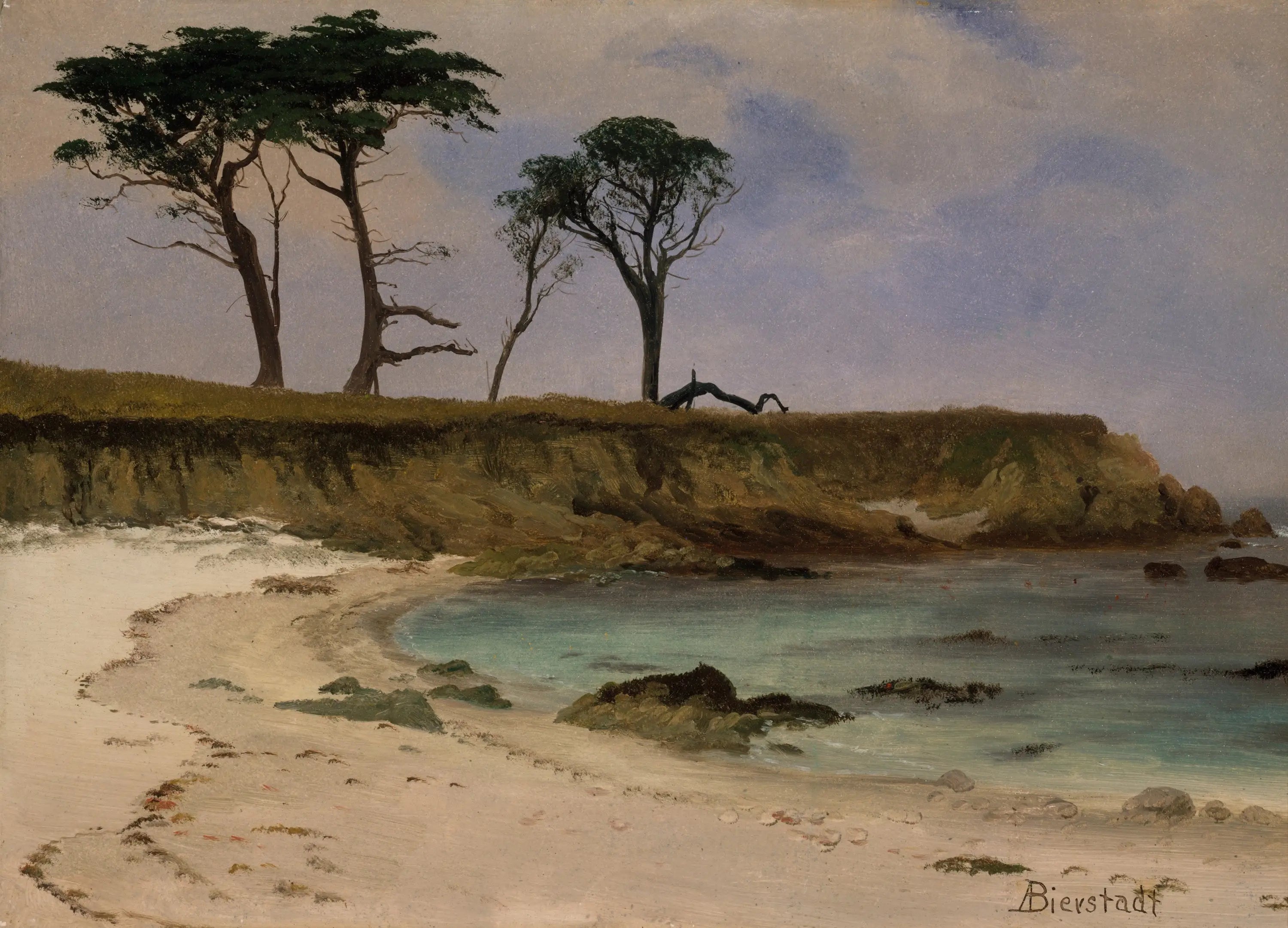 Crique de la mer - Albert Bierstadt - Alpha Reproduction