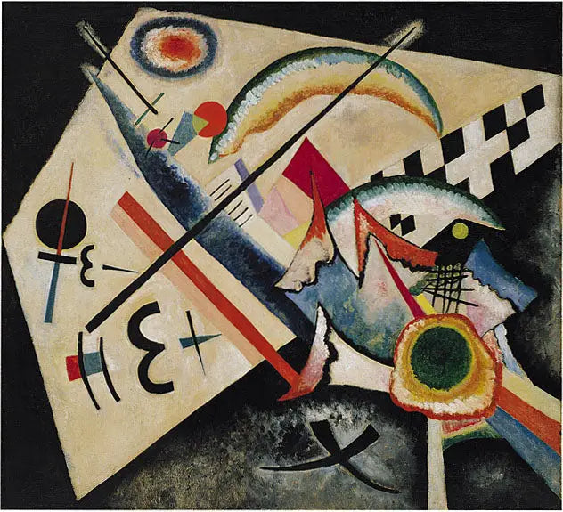 Cruz branca - Vassily Kandinsky