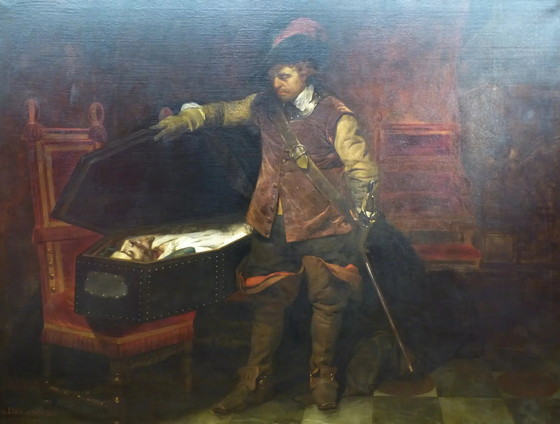 Cromwell e Carlos I - Paul Delaroche