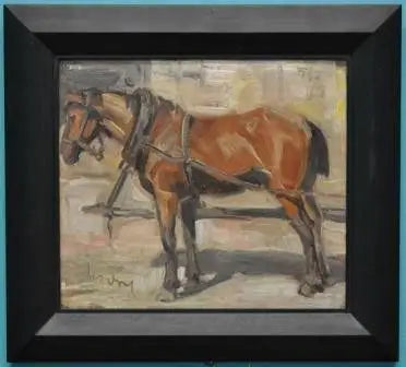 Esboço de cavalo I - Franz Marc