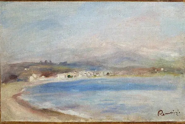 Cros de Cagnes, mer, montagnes - Pierre-Auguste Renoir image 1 reproduction de peinture à l’huile