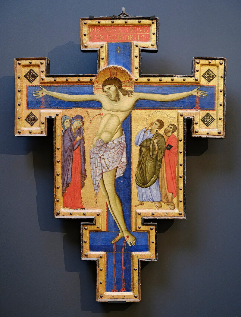 Crucifixo do Mestre de São Francisco, Louvre - Mestre de São Francisco