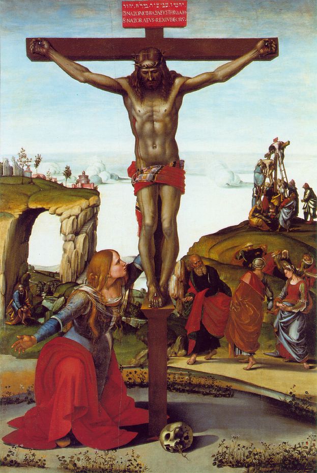 Crucificação com Maria de Magdala - Luca Signorelli