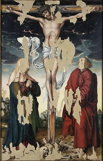 Crucificação de Posterstein - Lucas Cranach, o Velho