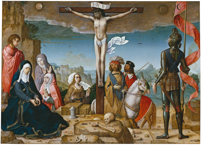 Crucificação de Cristo - Juan de Flandes