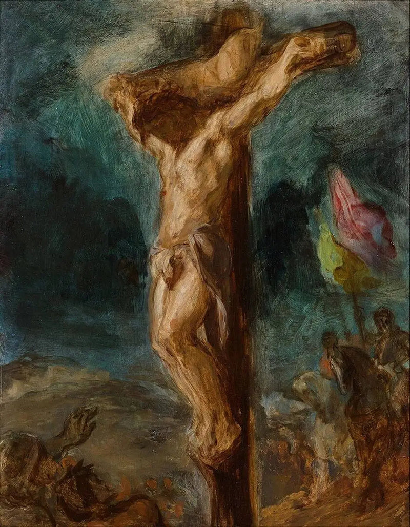 Crucificação - Eugène Delacroix