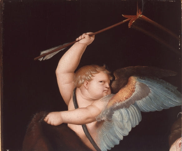 Cupido com a flecha em chamas - Hans Baldung Grien
