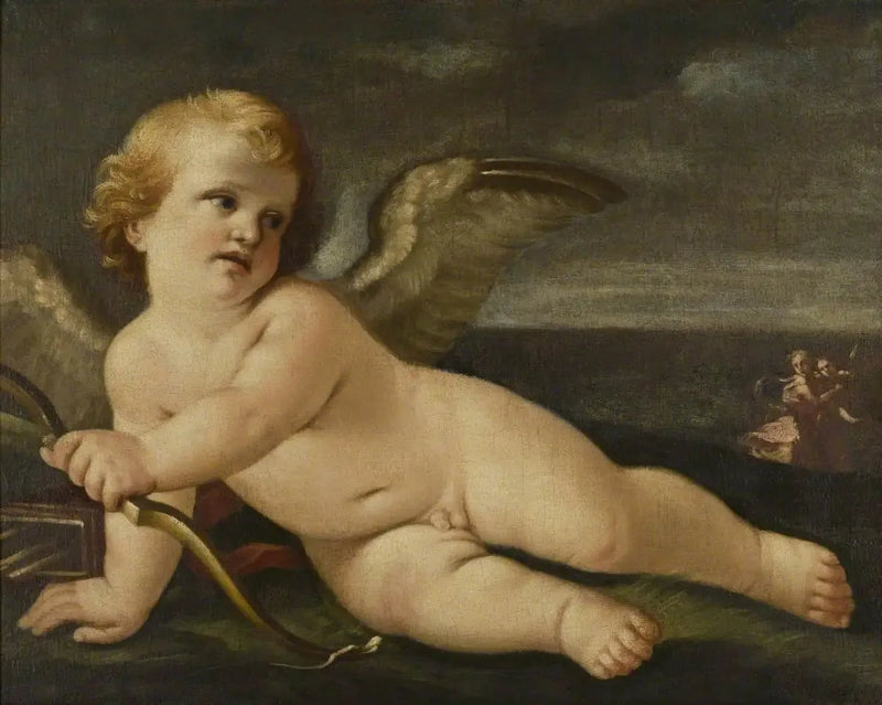 Cupido com seu arco - Guido Reni