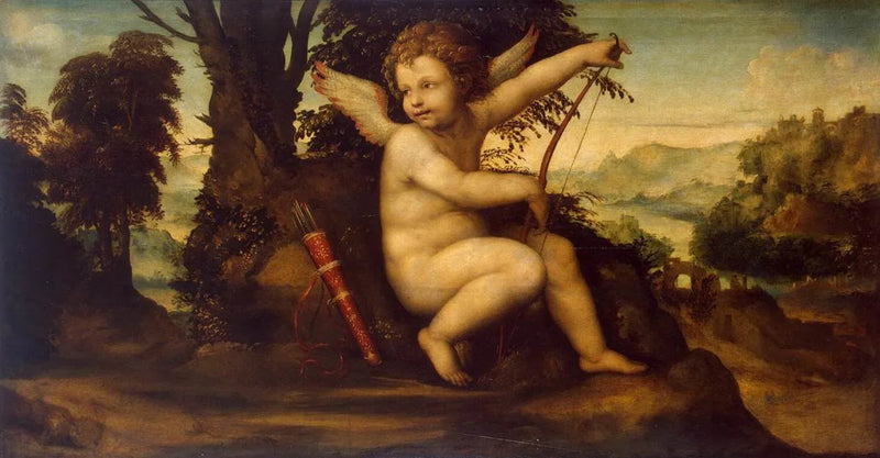 Cupido no cenário - Il Sodoma (Giovanni Antonio Bazzi)