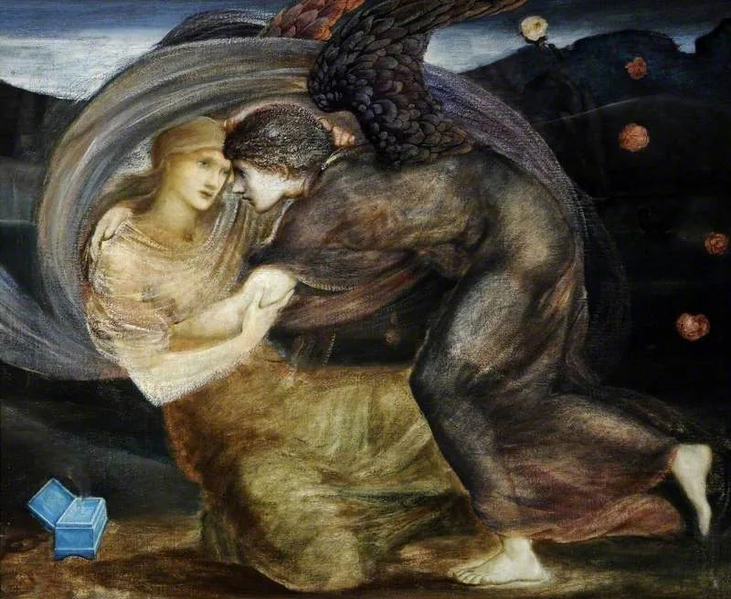 Cupido libertando Psique - Edward Burne-Jones