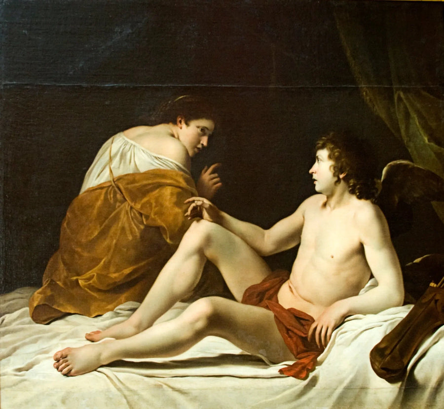 Cupido e Psique - Orazio Gentileschi