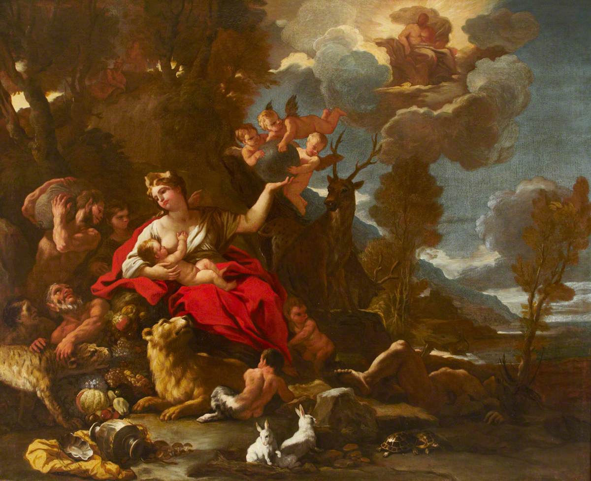 Cybèle - Luca Giordano - Alpha Reproduction