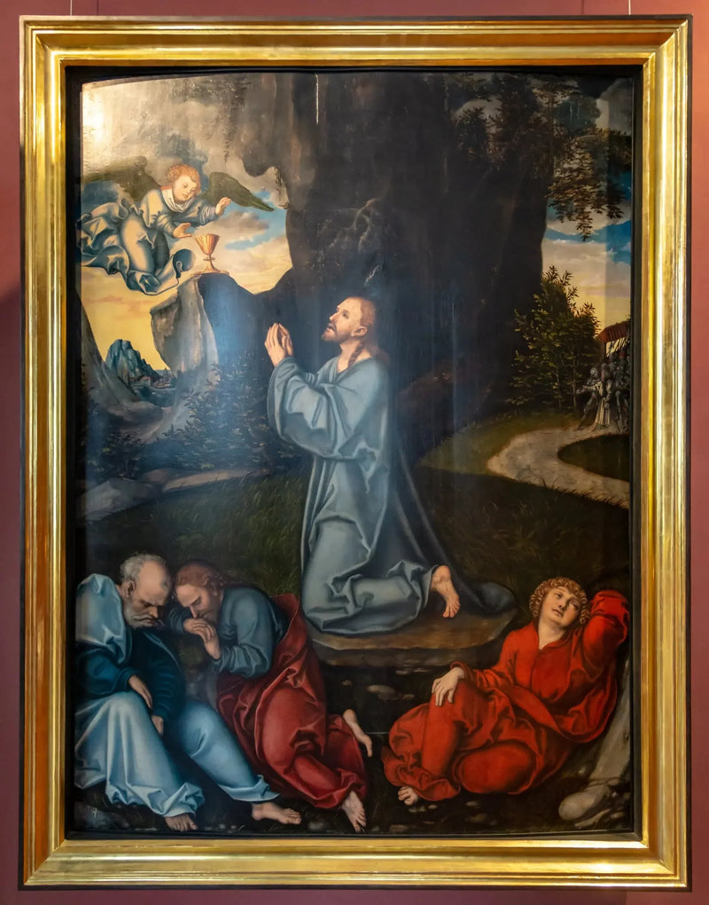 Ciclo da Paixão: A Agonia no Jardim - Lucas Cranach o Velho