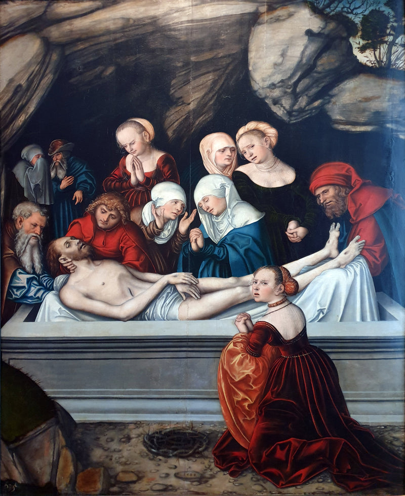 Ciclo da Paixão: A Sepultura - Lucas Cranach, o Velho