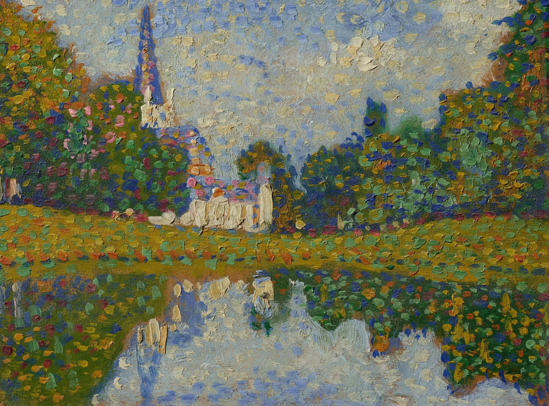 Dadizele - Georges Lemmen image 1 copie de tableau peinte à la main
