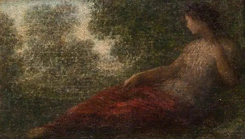 Dama em repouso - Henri Fantin-Latour