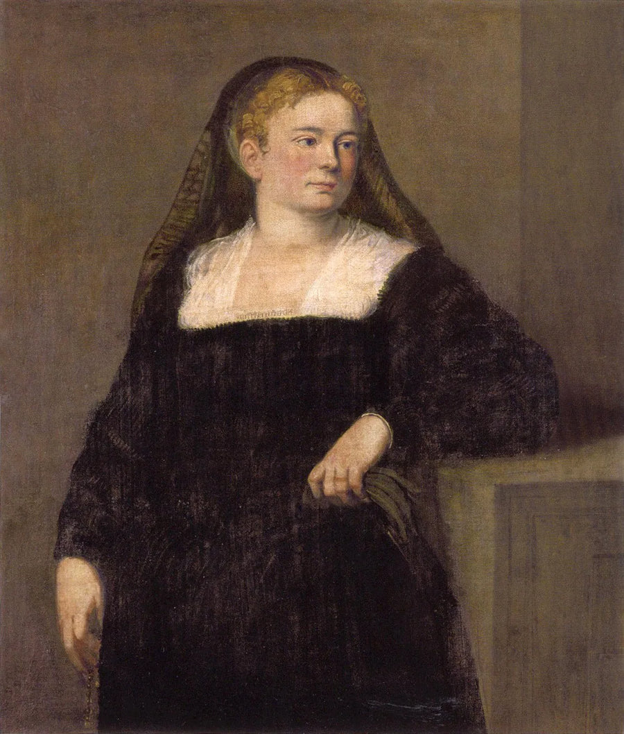 Dama de luto - Jacopo Tintoretto