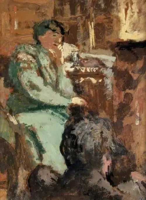 Dama de verde - Édouard Vuillard