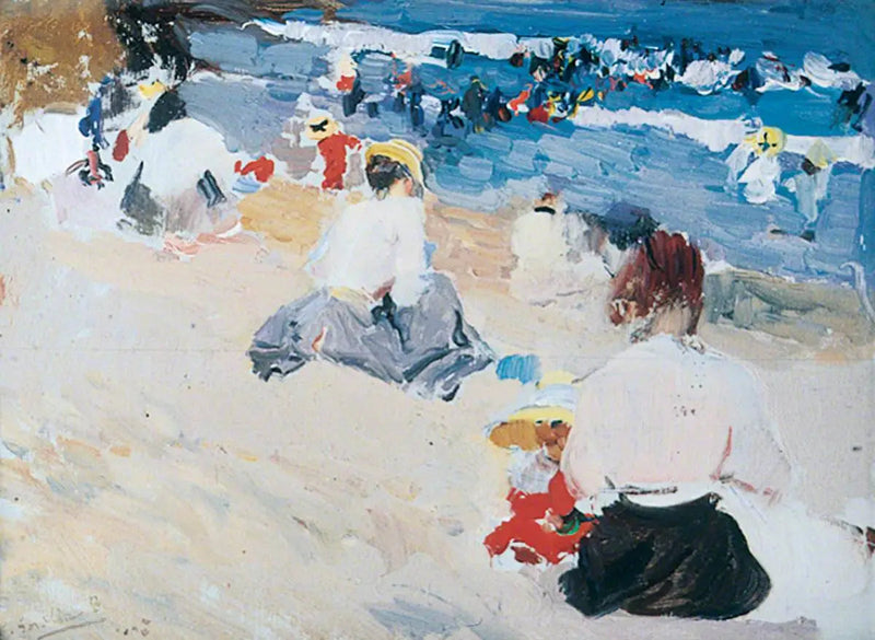 Mulheres na praia - Joaquín Sorolla