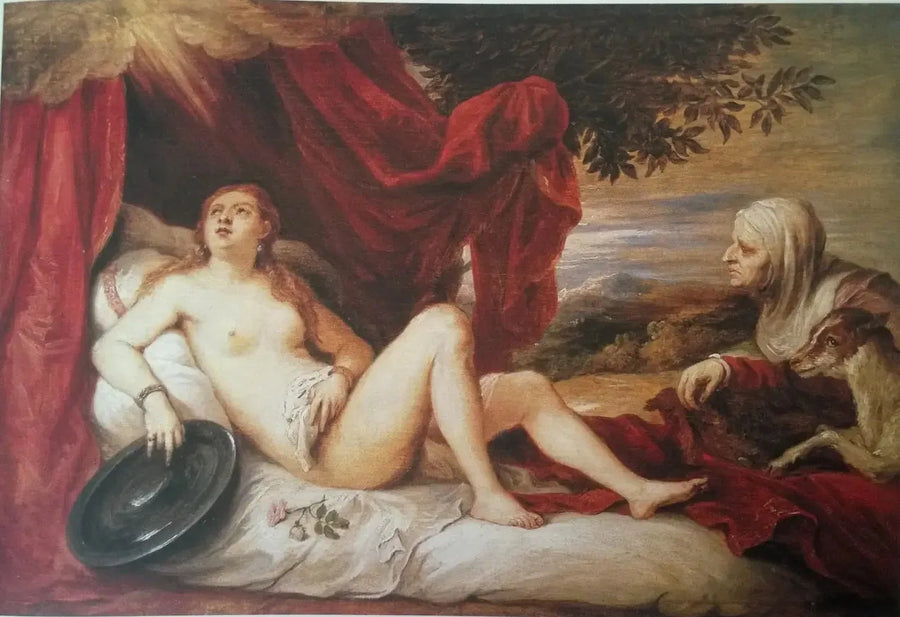Danaé ou Égina - David Teniers Júnior