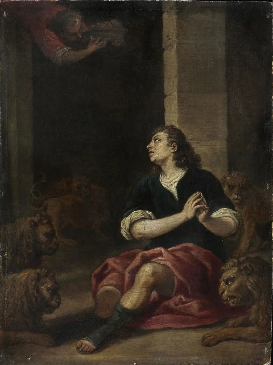 Daniel na cova dos leões - David Teniers, o Jovem