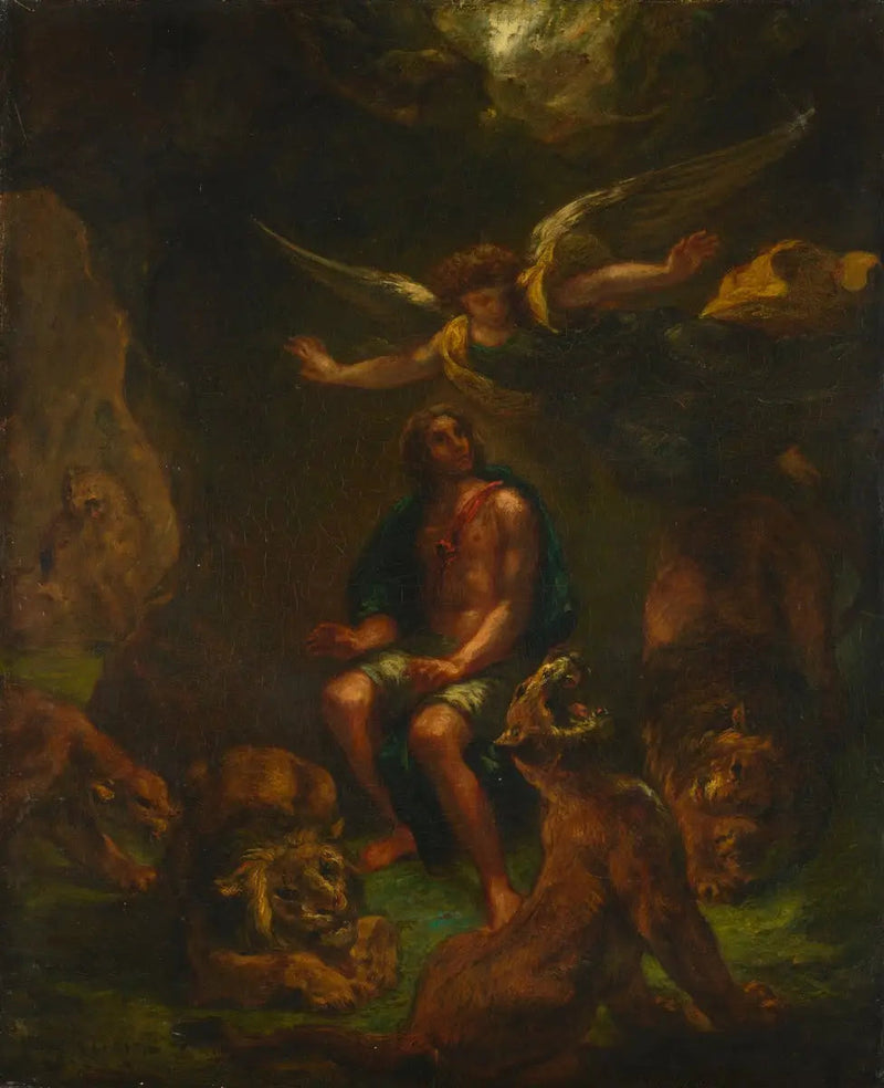Daniel na cova dos leões - Eugène Delacroix