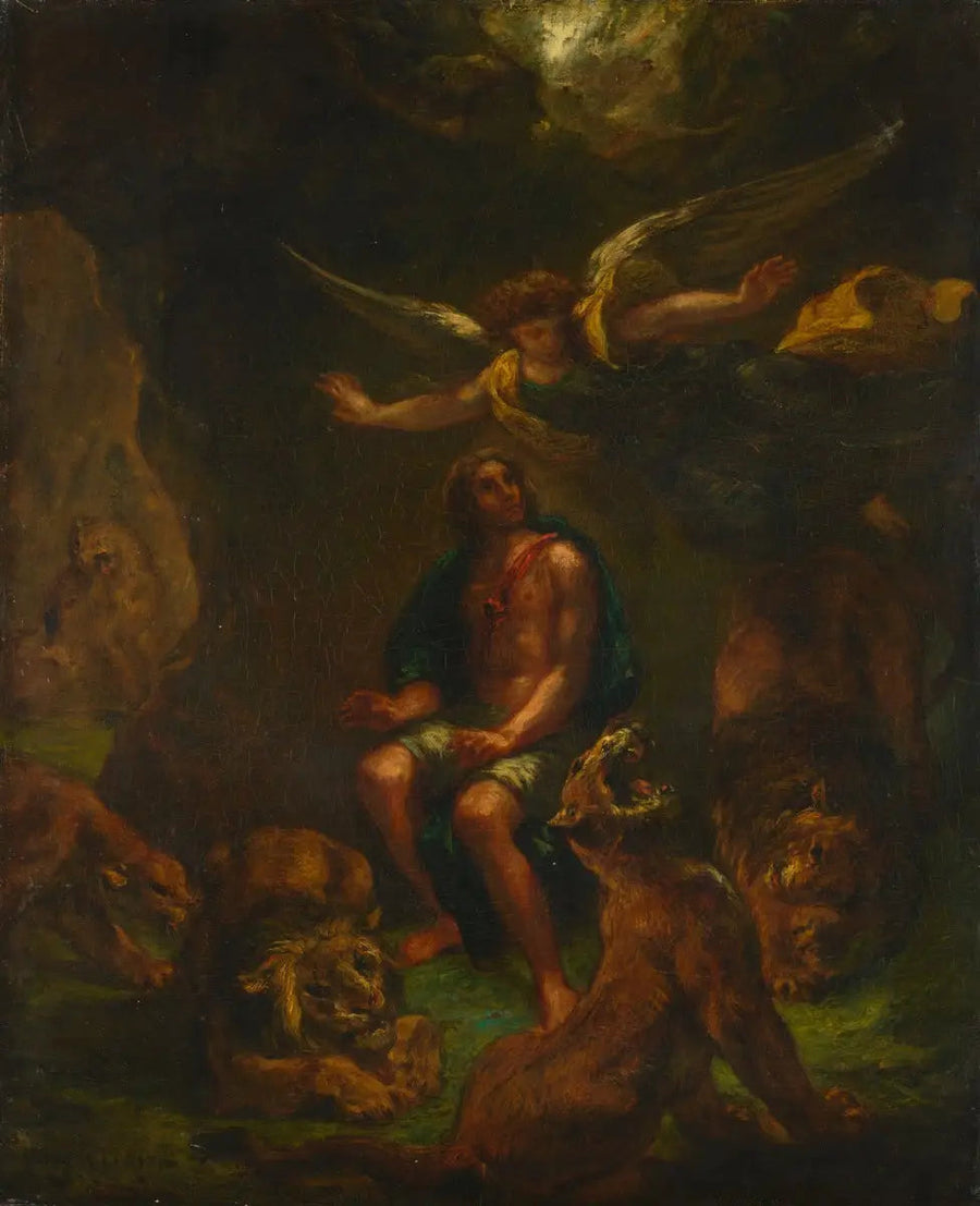 Daniel na cova dos leões - Eugène Delacroix