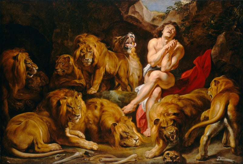 Daniel na cova dos leões - Peter Paul Rubens