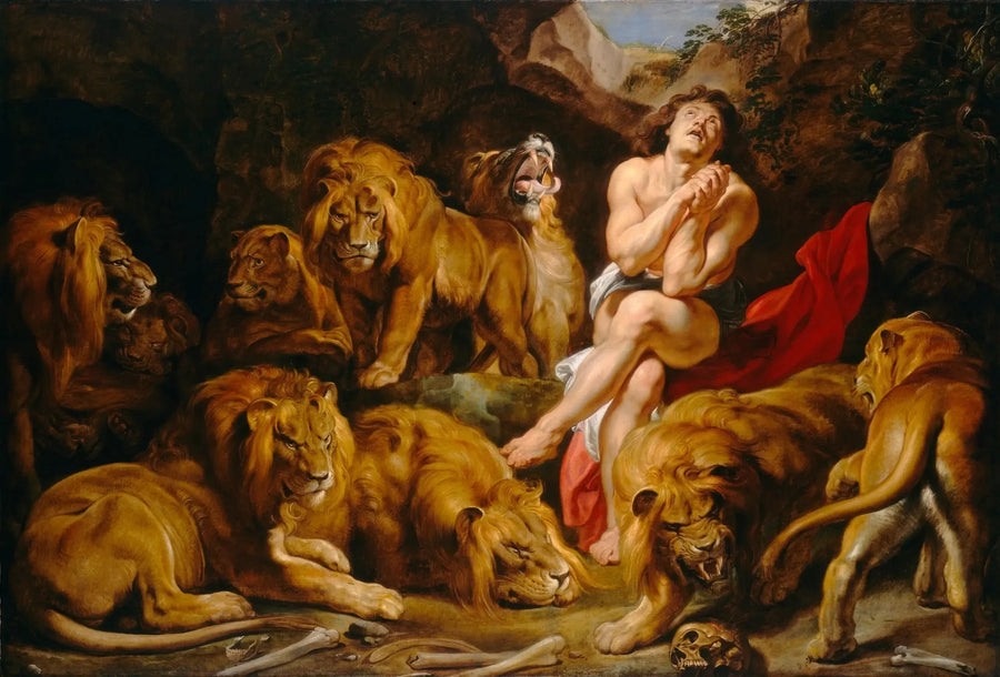Daniel na cova dos leões - Peter Paul Rubens