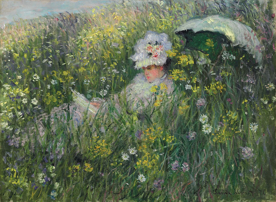 Na pradaria W405 - Claude Monet