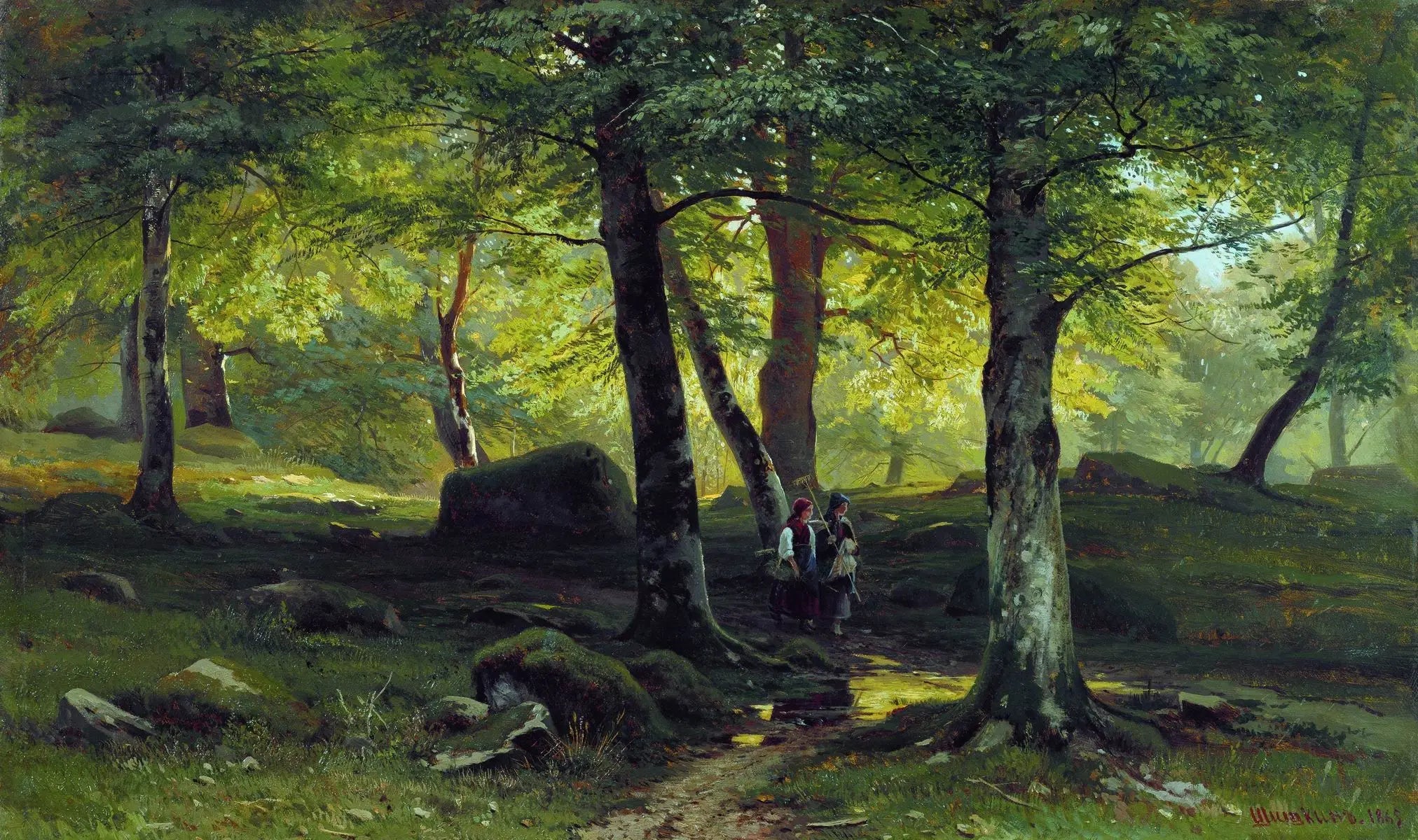 Dans le bosquet - Ivan Chichkine - Alpha Reproduction