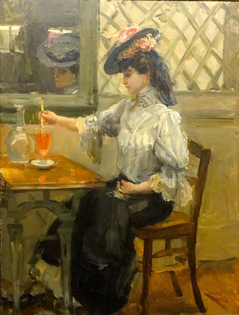 No café - Isaac Israëls