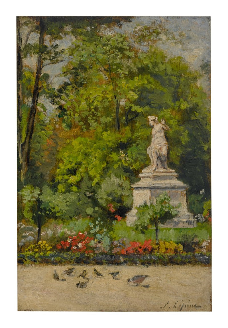 No jardim de Luxemburgo - Stanislas Lépine