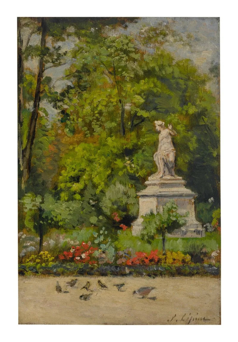 No jardim de Luxemburgo - Stanislas Lépine