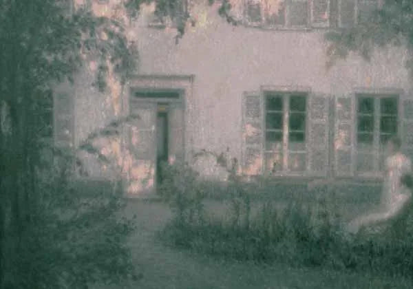 No jardim - Henri Le Sidaner