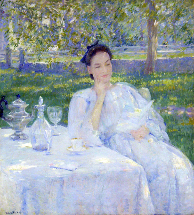No jardim - Robert Lewis Reid