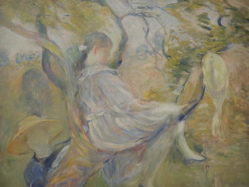 No pomar - Berthe Morisot