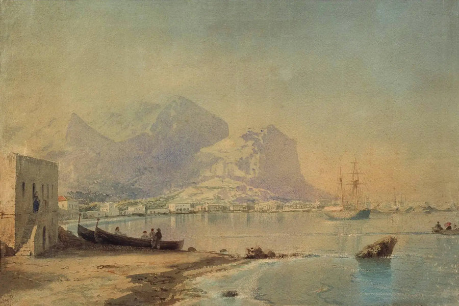 No porto - Ivan Aivazovsky
