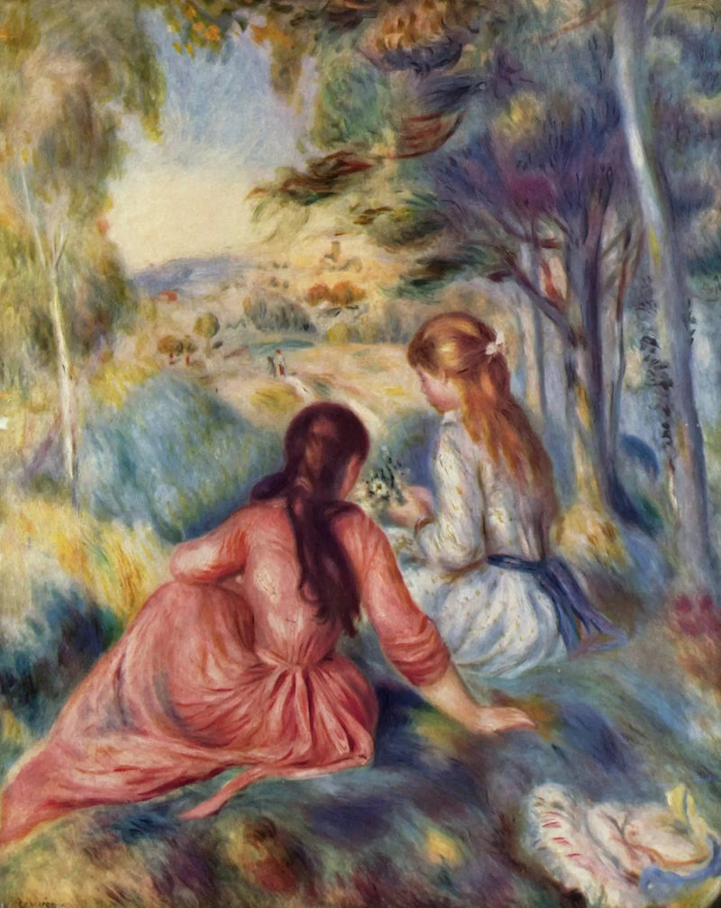 No campo - Pierre-Auguste Renoir