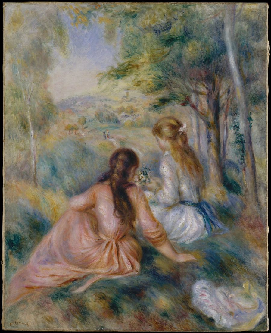 No campo - Pierre-Auguste Renoir