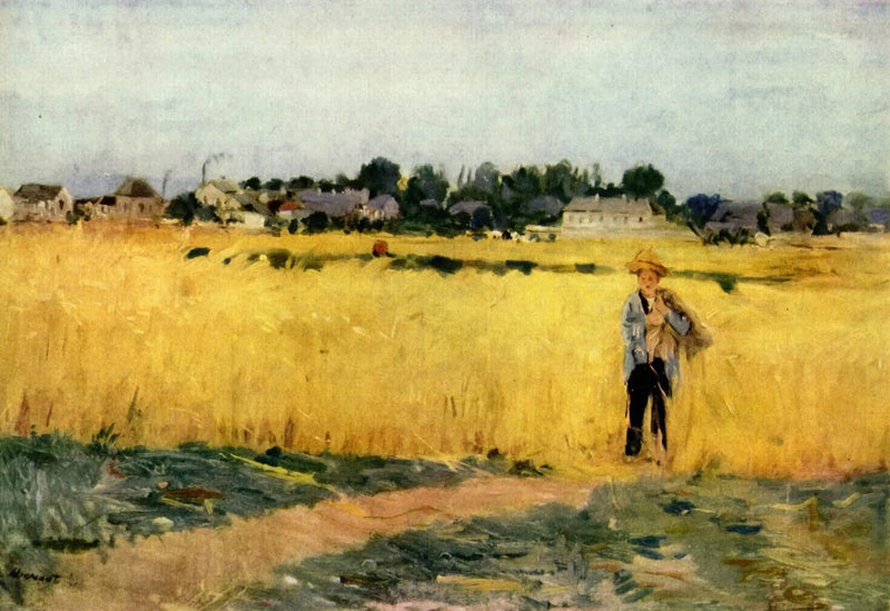 Nos Trigos - Berthe Morisot