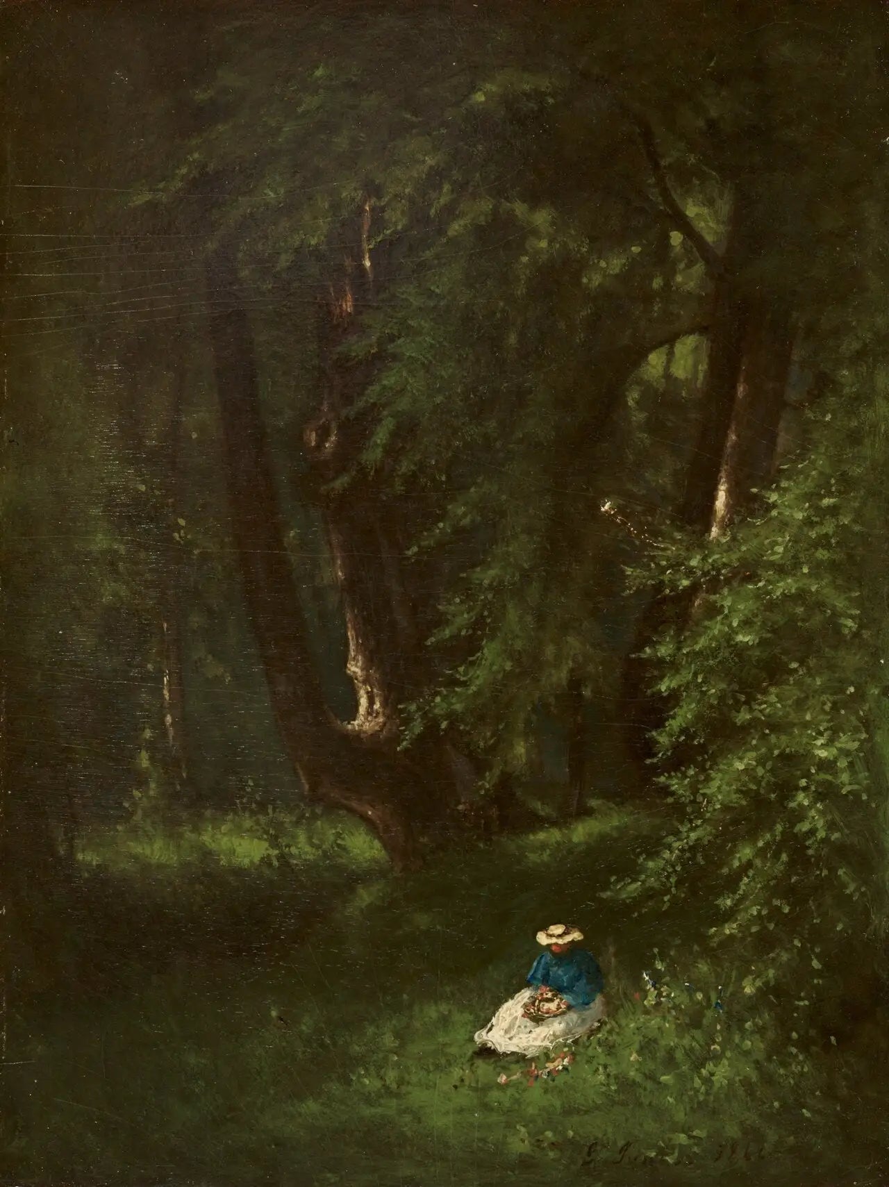 Dans les bois - George Inness - Alpha Reproduction
