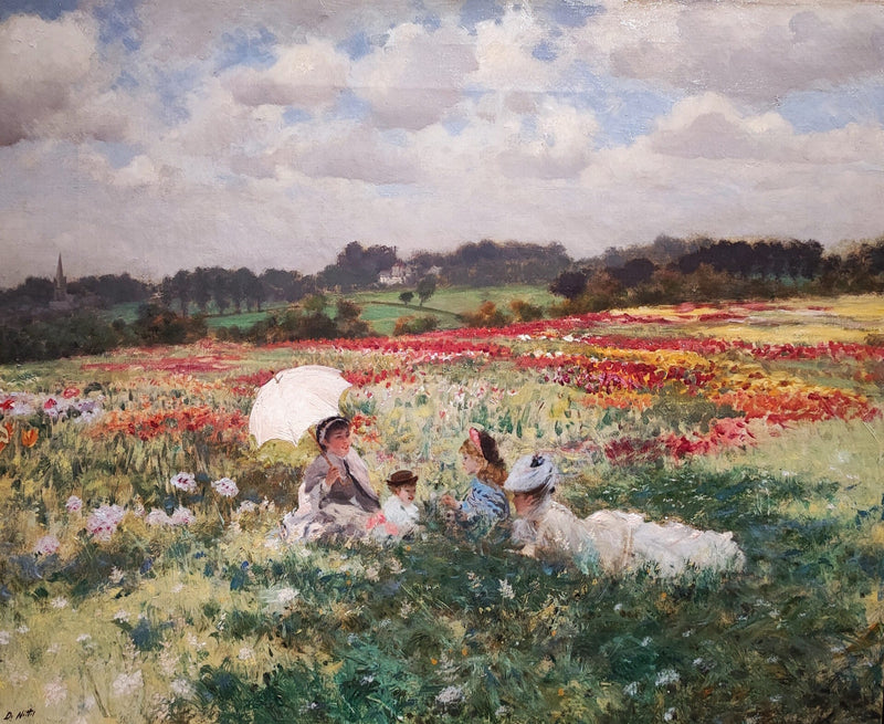 Nos campos ao redor de Londres - Giuseppe De Nittis